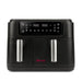 EAN 8055176402815 - Girmi FG26 freidora Doble 9 L Independiente 2400 W Freidora de aire caliente Negro imagen 2