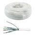 EAN 3700224761554 - MCL C6APST/100H-W cable de red Blanco 100 m Cat6a S/FTP (S-STP) Alrededor imagen 1