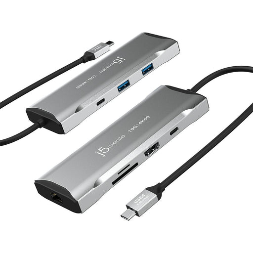 EAN 4712795086263 - j5create JCD393 Alámbrico USB 3.2 Gen 1 (3.1 Gen 1) Type-C Gris imagen 2