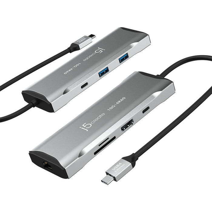 EAN 4712795086263 - j5create JCD393 Alámbrico USB 3.2 Gen 1 (3.1 Gen 1) Type-C Gris imagen 2