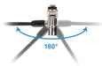 EAN 4015867245286 - Conceptronic CUSTODIO02BNM cable antirrobo Negro 1,8 m imagen 6