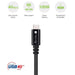 EAN 8059018362602 - Techly ICOC MUSB40-CMCM08 cable USB USB4 Gen 3x2 0,8 m USB C 40 Gbit/s 100 W Negro imagen 4