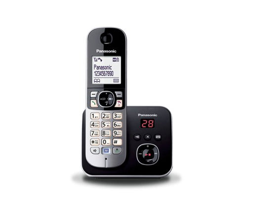 EAN 5025232699407 - Panasonic KX-TG6821 Teléfono DECT Identificador de llamadas Negro, Plata imagen 1