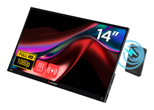EAN 0023942320883 - Verbatim 32088 Monitor portátil Negro 35,6 cm (14") LED 1920 x 1080 Pixeles imagen 1
