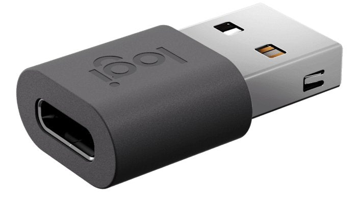 EAN 5099206130203 - Logitech 956-000169 cambiador de género para cable USB-C USB-A Grafito imagen 2