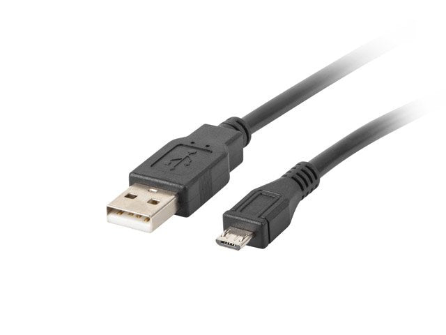 EAN 5901969413663 - Lanberg CA-USBM-10CC-0010-BK cable USB USB 2.0 1 m Micro-USB B USB A Negro imagen 1