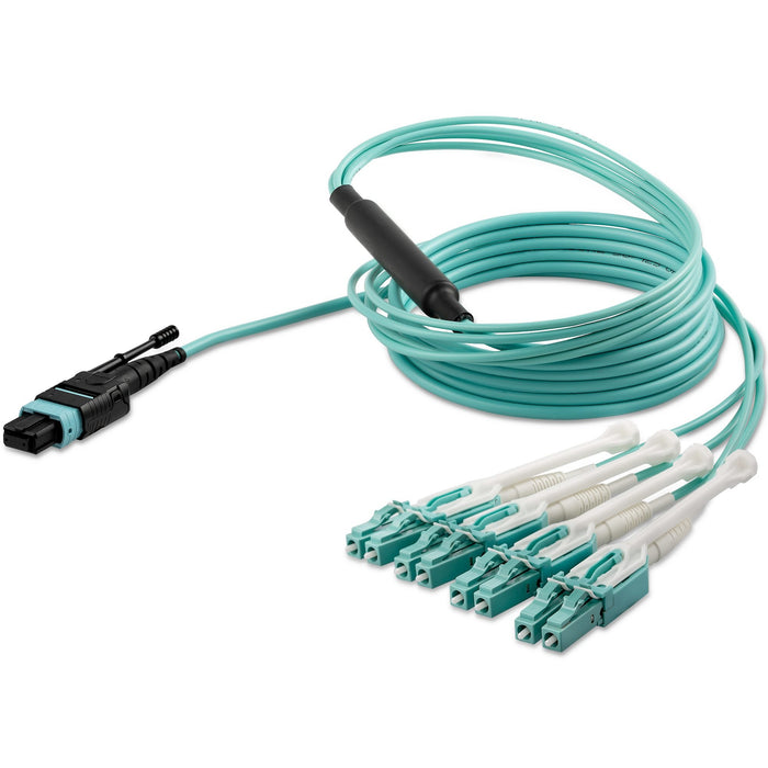 EAN 65030879019 - StarTech.com MPO8LCPL2M Cable de fibra óptica e InfiniBand 2 m MPO/MTP 8x LC Color aguamarina imagen 4