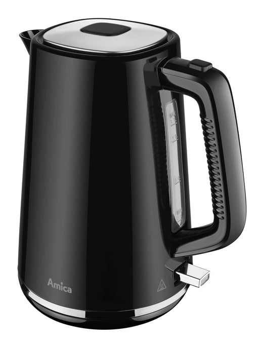 EAN 5906006940447 - Amica KF 3040 tetera eléctrica 1,7 L 2200 W Negro imagen 2