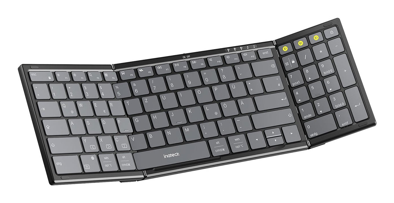 EAN 6976521113083 - Inateck N0135_BLACK teclado Hogar / Oficina Bluetooth QWERTZ Negro imagen 1