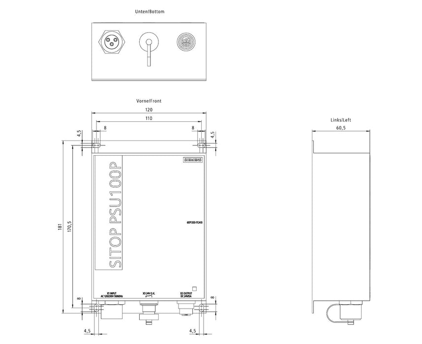 EAN 4025515156338 - Siemens 6EP1333-7CA10 unidad de fuente de alimentación para laboratorio imagen 4