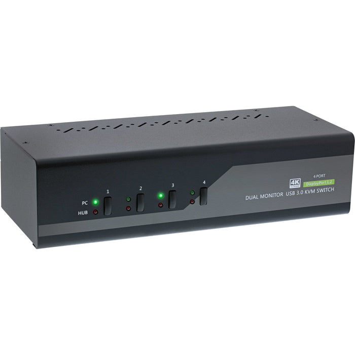 EAN 4043718284696 - InLine 63654I interruptor KVM Negro, Gris imagen 1