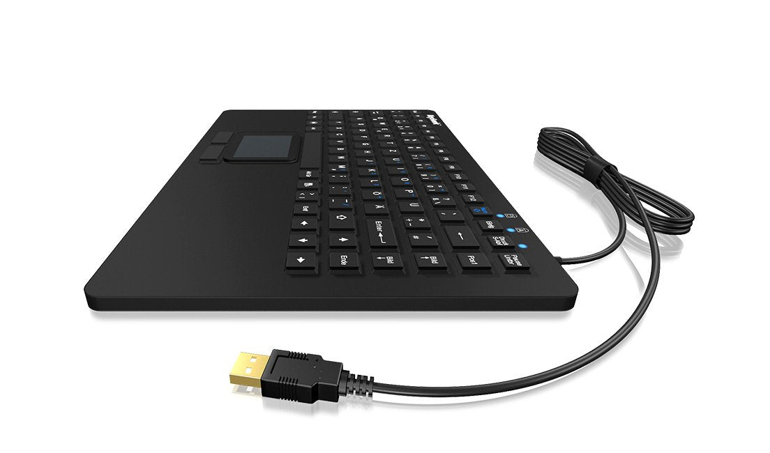 EAN 4250078186939 - KeySonic KSK-5230 IN (DE) teclado Oficina USB QWERTZ Alemán Negro imagen 2