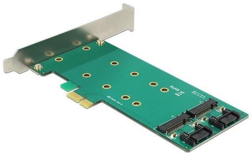 EAN 4043619894734 - DeLOCK 2x 67-pin M.2 key B - 2x SATA 7-pin tarjeta y adaptador de interfaz Interno imagen 2