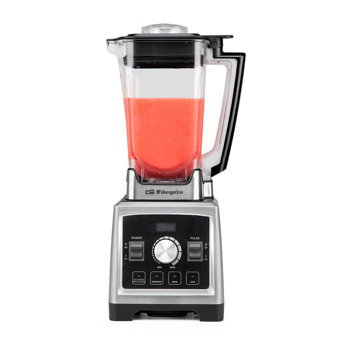 EAN 8435568405547 - Orbegozo BV 9800 licuadora Batidora de vaso 1500 W Negro, Acero inoxidable imagen 7