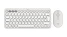 EAN 5099206115583 - Logitech Pebble 2 Combo teclado Ratón incluido Universal RF Wireless + Bluetooth AZERTY Francés Blanco imagen 1