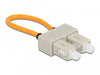 EAN 4043619869213 - DeLOCK 86921 adaptador de fibra óptica 1 pieza(s) Beige, Naranja imagen 1
