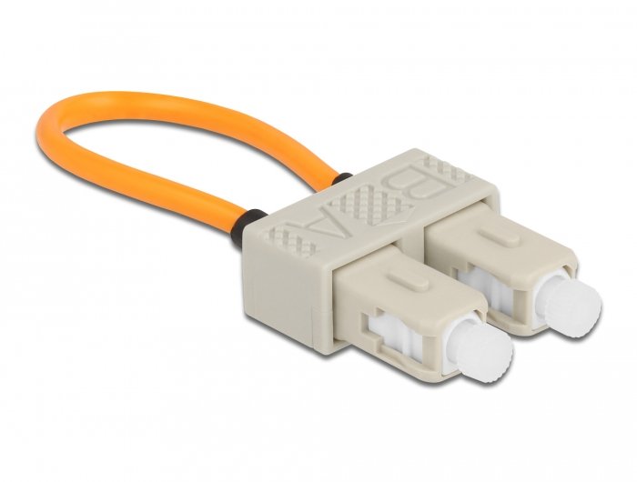 EAN 4043619869213 - DeLOCK 86921 adaptador de fibra óptica 1 pieza(s) Beige, Naranja imagen 1