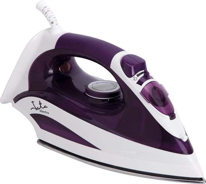 EAN 8421078034841 - JATA PL225 plancha Plancha a vapor Suela de acero inoxidable 2400 W Púrpura, Blanco imagen 2