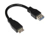 EAN 4014619936090 - Alcasa 2711-OTG cable USB USB 3.2 Gen 1 (3.1 Gen 1) 0,1 m Micro-USB B USB A 5 Gbit/s Negro imagen 1