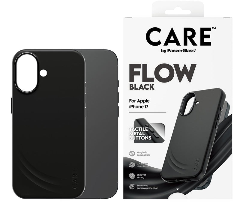 EAN 5715685027239 - PanzerGlass CARE™ by ® Flow Case Black w. MagSafe iPhone 17 funda para teléfono móvil Negro imagen 2