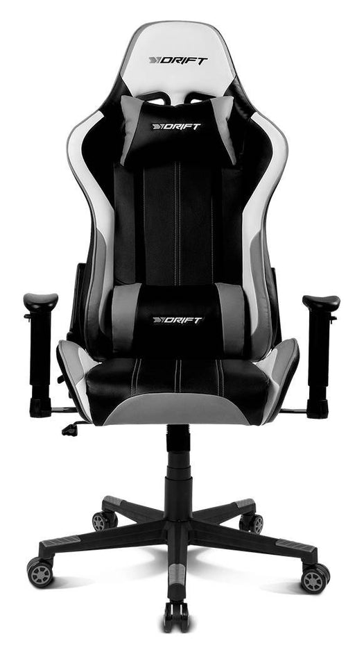 EAN 8436587972195 - DRIFT DR175 Silla para videojuegos universal Asiento acolchado Negro, Gris, Blanco imagen 1