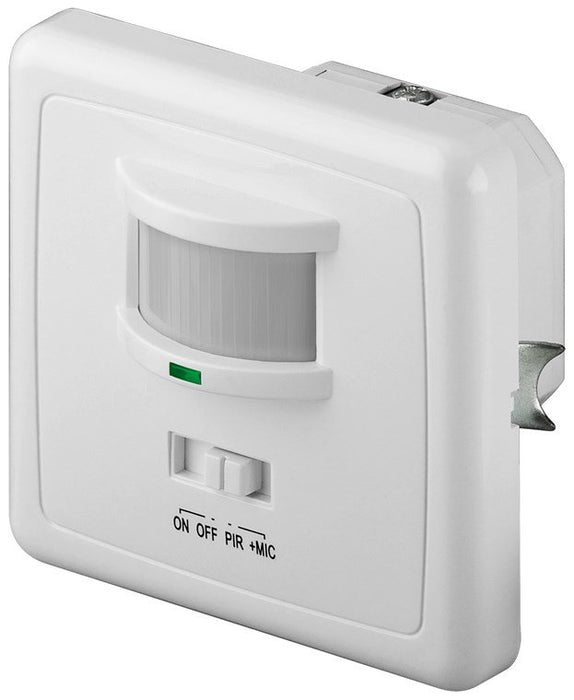 EAN 4040849951718 - Goobay 95171 detector de movimiento Sensor infrarrojo pasivo (PIR) Alámbrico Pared Blanco imagen 1