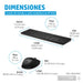 EAN 0196188141281 - HP 650 Wireless Keyboard and Mouse Combo Black teclado Ratón incluido Hogar RF inalámbrico Negro imagen 3