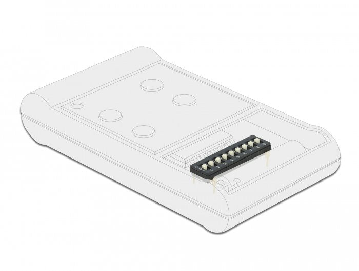 EAN 4043619663095 - DeLOCK 66309 accesorio para placa de circuito impreso (PCB) Interruptor DIP 2 pieza(s) imagen 3