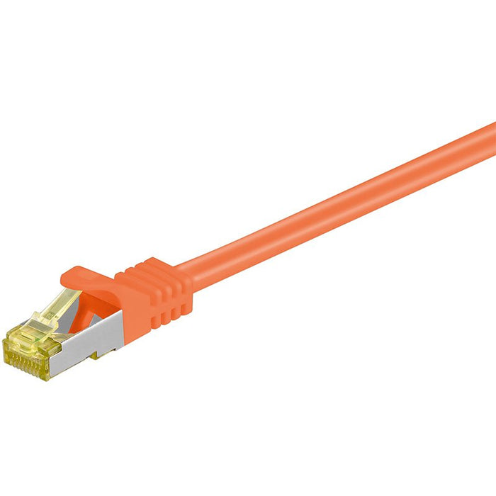 EAN 4040849916601 - Goobay RJ-45 CAT7 20m cable de red Naranja S/FTP (S-STP) imagen 1