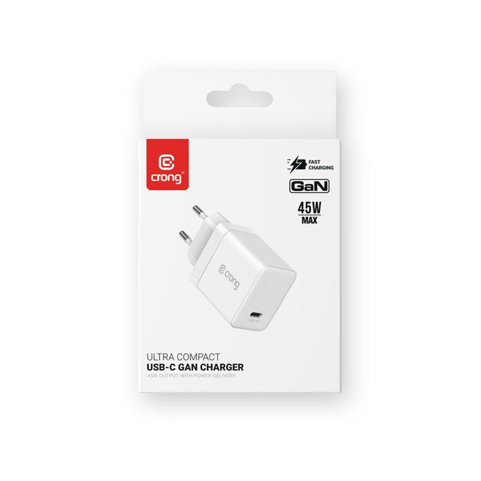 EAN 5904310706308 - Crong CRGGN1C45WHI cargador de dispositivo móvil Auriculares, Portátil, Batería portátil, Smartphone, Rel imagen 8