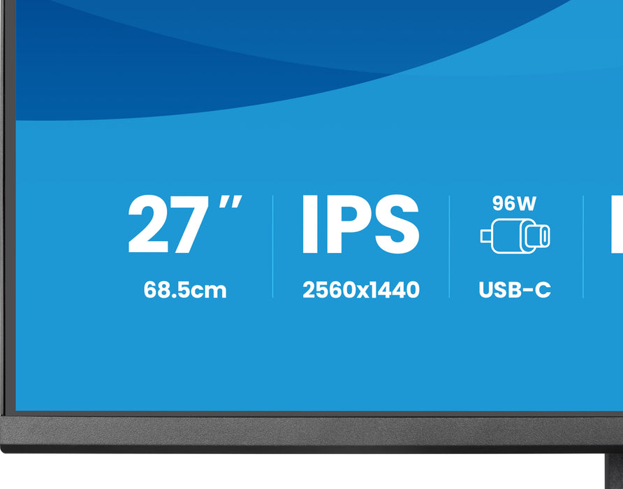 EAN 4948570125975 - iiyama ProLite XB2797QSNPH-B1 27IN IPS LCD 4MS 2560X1440 350CD/M2 HDMI/DP/USB 2 pantalla para PC 68,6 cm  imagen 11