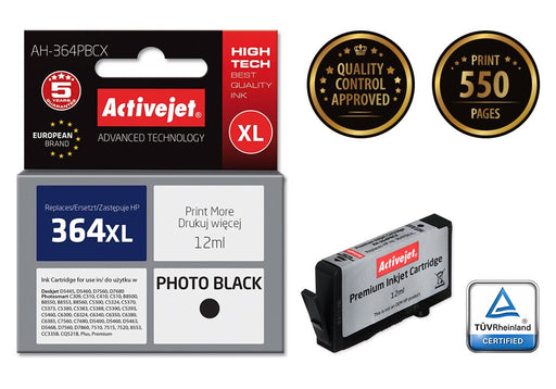EAN 5901452157005 - Activejet AH-364PBCX cartucho de tinta 1 pieza(s) Compatible Alto rendimiento (XL) Foto negro imagen 1
