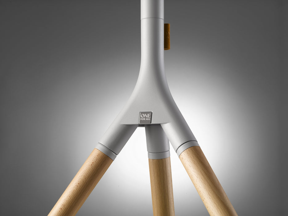 EAN 8716184071829 - One For All Tripod WM 7472 soporte para TV 165,1 cm (65") Roble, Plata, Gris imagen 4