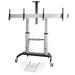 EAN 0065030891653 - StarTech.com STNDMTVDUO soporte para TV 152,4 cm (60") Negro, Plata imagen 9