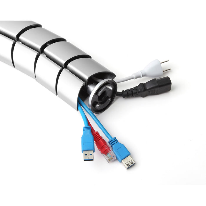 EAN 4043718309436 - InLine 59997B organizador de cables Escritorio Panel guíacables Plata 1 pieza(s) imagen 2