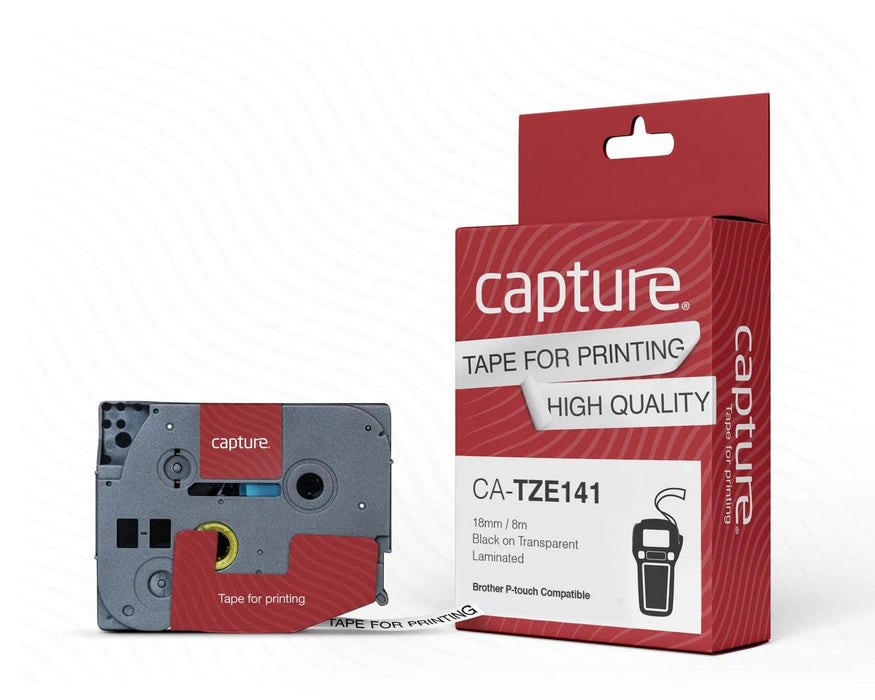 EAN 5704174942405 - Capture CA-TZE141 cinta para impresora de etiquetas imagen 1