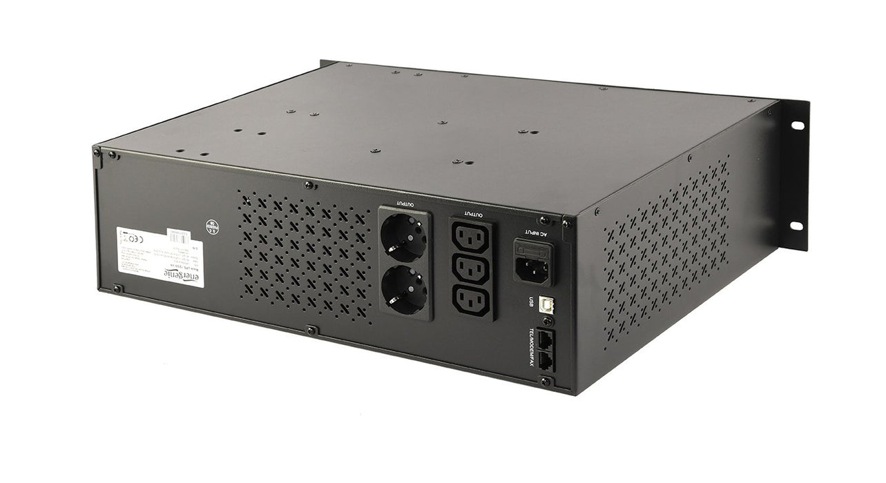 EAN 8716309124751 - Gembird UPS-RACK-1200 sistema de alimentación ininterrumpida (UPS) Línea interactiva 1,2 kVA 720 W 4 sali imagen 1