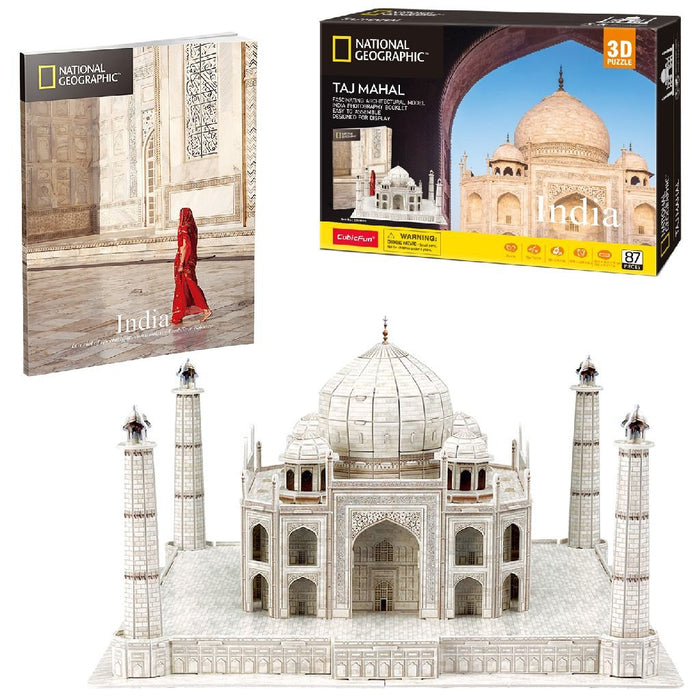 EAN 6944588209810 - CubicFun Taj Mahal Puzle 3D 87 pieza(s) Edificios imagen 2