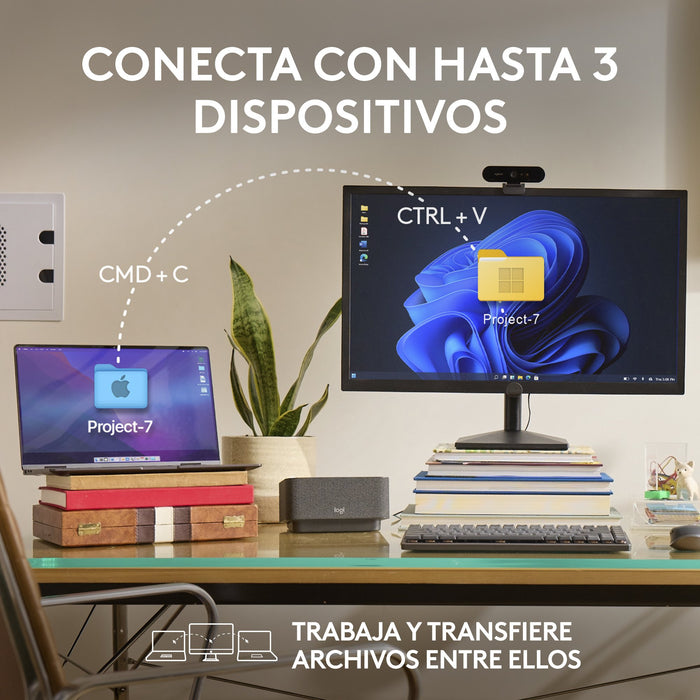 EAN 5099206111745 - Logitech MX Anywhere 3S ratón Oficina Mano derecha RF Wireless + Bluetooth Laser 8000 DPI imagen 17