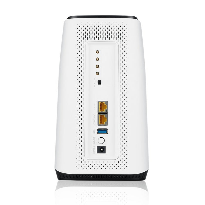 EAN 4718937631230 - Zyxel FWA510 router inalámbrico Multi-Gigabit Ethernet Tribanda (2,4 GHz/5 GHz/5 GHz) 5G Negro, Blanco imagen 4