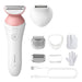 EAN 8710103998174 - Philips 6000 series BRL146/00 maquinilla de afeitar para mujer 1 cabezal(es) Recortadora Gris, Rosa, Blan imagen 1