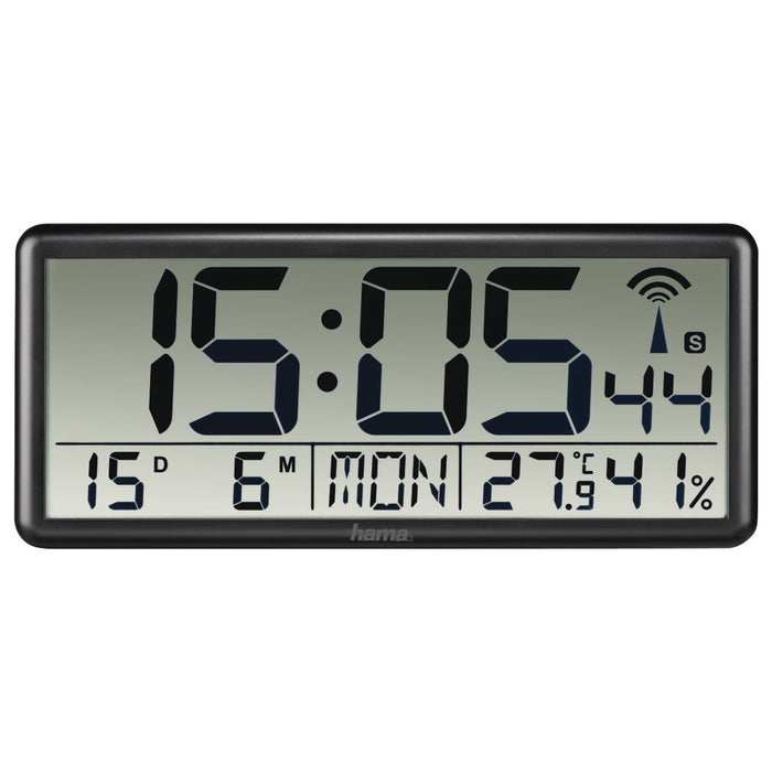 EAN 4047443445452 - Hama Jumbo Reloj digital Rectángulo Negro imagen 1