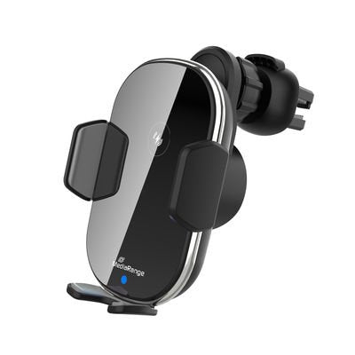EAN 4260664872597 - MediaRange MRMA117 cargador de dispositivo móvil Smartphone Negro Cargador inalámbrico Carga rápida Auto imagen 2