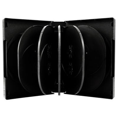 EAN 4260057123787 - MediaRange BOX18 funda para discos ópticos Funda de DVD 12 discos Negro imagen 1