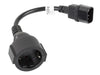 EAN 5901969409871 - Lanberg CA-C14E-10CC-0018-BK cable de transmisión Negro 0,18 m C14 acoplador imagen 1