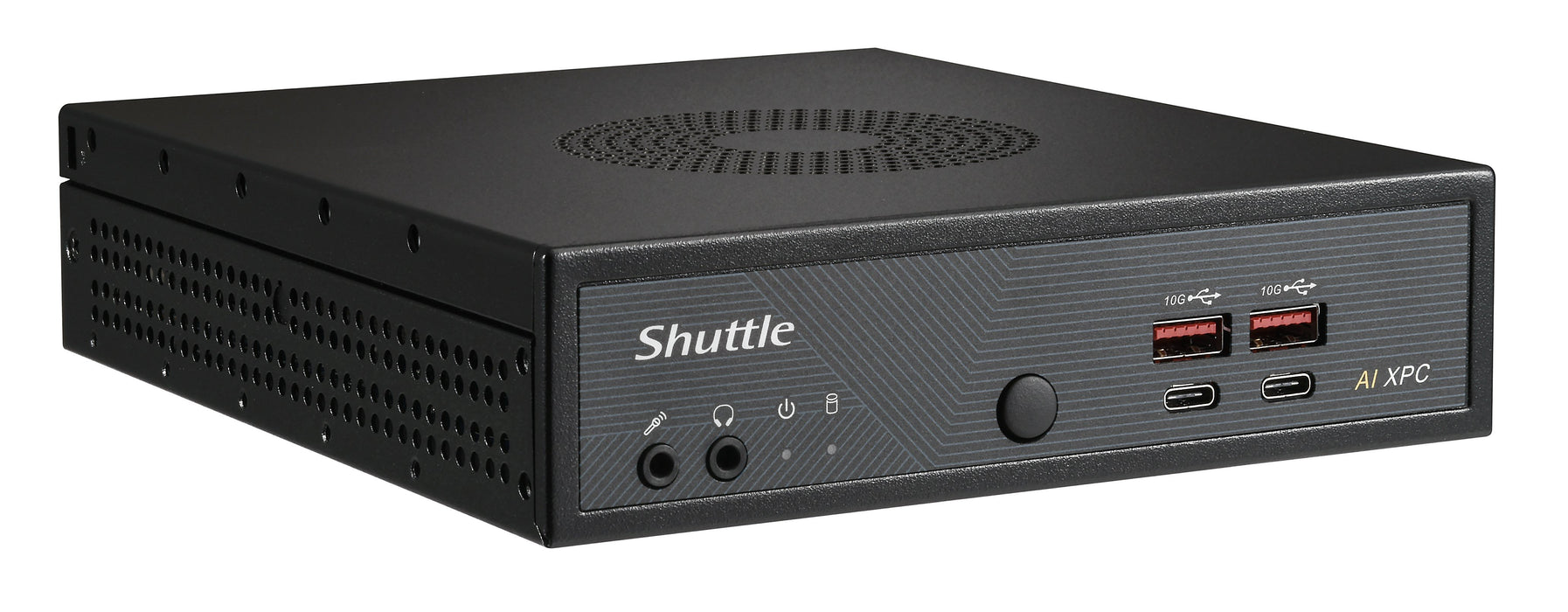EAN 887993007311 - Shuttle Slim AI PC DN11H9 1,35 l tamaño PC Negro 185H Intel® SoC imagen 5