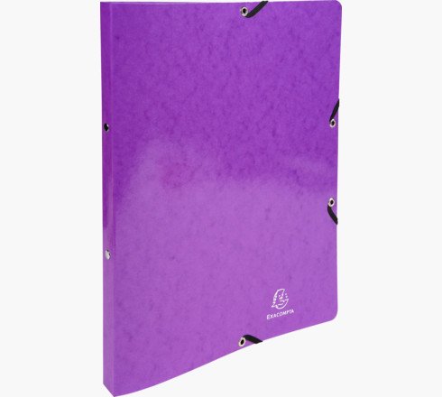 EAN 3130630548966 - Exacompta 54896E carpeta de cartón A4 Violeta imagen 2
