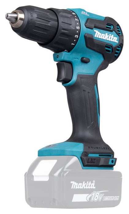 EAN 197050010247 - Makita DHP490Z destornillador eléctrico y llave de impacto 1900 RPM Azul, Negro imagen 10