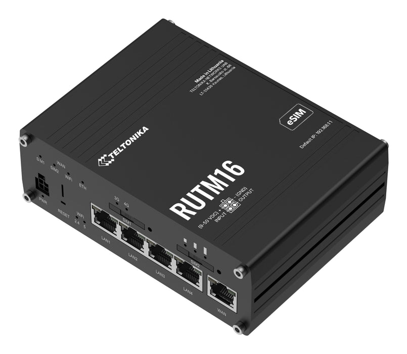 EAN 4779051847372 - Teltonika RUTM16 Router de red móvil imagen 4