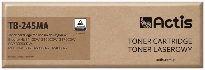 EAN 5901443098195 - Actis TB-245MA cartucho de tóner 1 pieza(s) Compatible Magenta imagen 1
